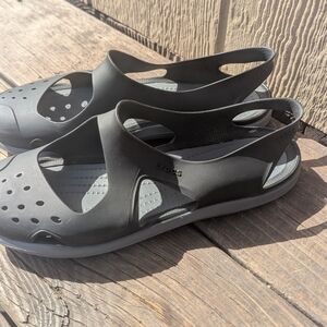 Black Crocs Sandals